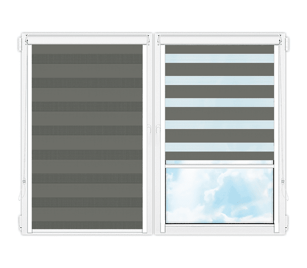 Рулонные кассетные шторы День Ночь Делия-138 цена. Купить в «Мастерская Жалюзи»
