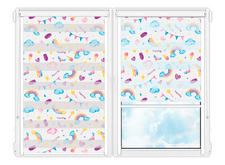 Рулонные кассетные шторы День Ночь Пати-065 цена. Купить в «Мастерская Жалюзи»