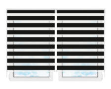 Рулонные шторы мини День Ночь Делия 120 цена. Купить в «Мастерская Жалюзи»