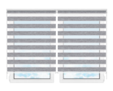 Рулонные шторы мини День Ночь Бергамо 212 цена. Купить в «Мастерская Жалюзи»