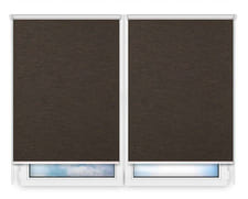 Рулонные шторы Мини Аруба-темно-коричневый цена. Купить в «Мастерская Жалюзи»