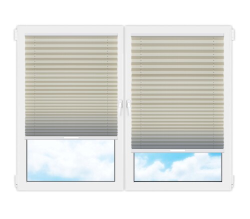 Плиссе (шторы, жалюзи) бароло перл серо бежевый цена. Купить в «Мастерская Жалюзи»