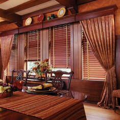 Деревянные жалюзи для кафе цена. Купить в «Мастерская Жалюзи»