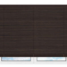 Бамбуковые горизонтальные жалюзи - 305 черный