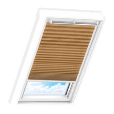 Плиссе мансардные (шторы, жалюзи) скио перл бежево коричневый